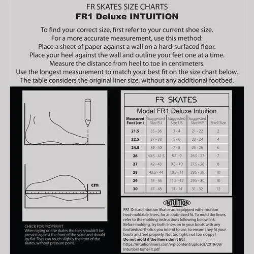 FR Skates FR1 Deluxe Intuition