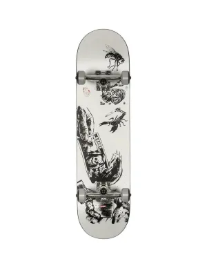 GLOBE G1 HARD LUCK SKATE 8" - White Black