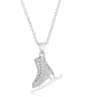 Ice Skate Necklace