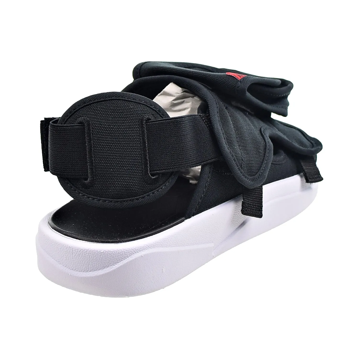 Jordan LS Men's Slide Sandals Black-University Red-White