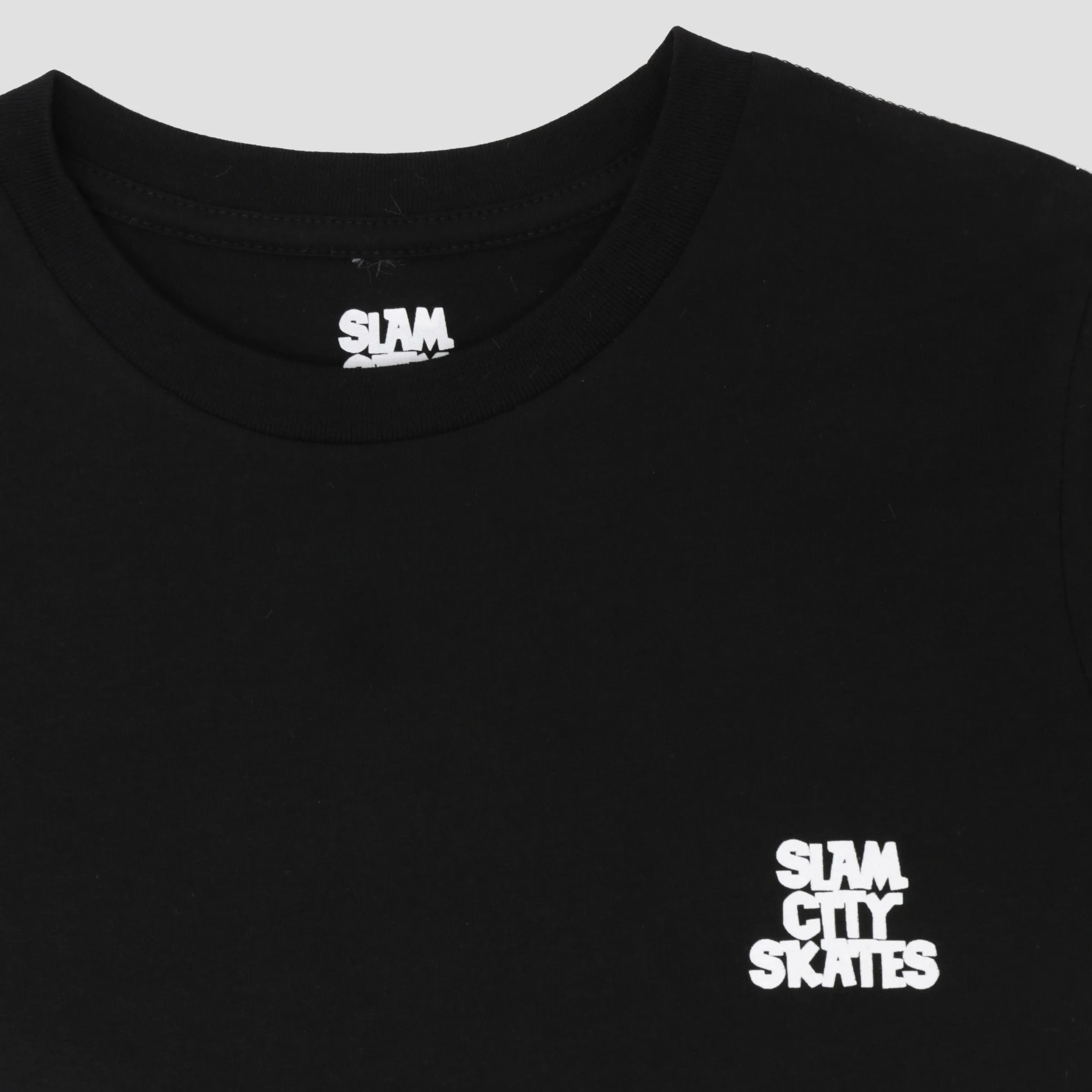 Slam City Classic Scale Logo Kids T-Shirt Black