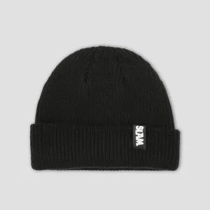 Slam City Skates Cable Beanie Black